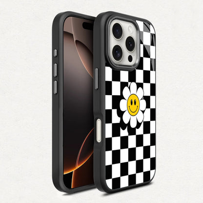 🌸 Flower with Smiley Face Phone Case