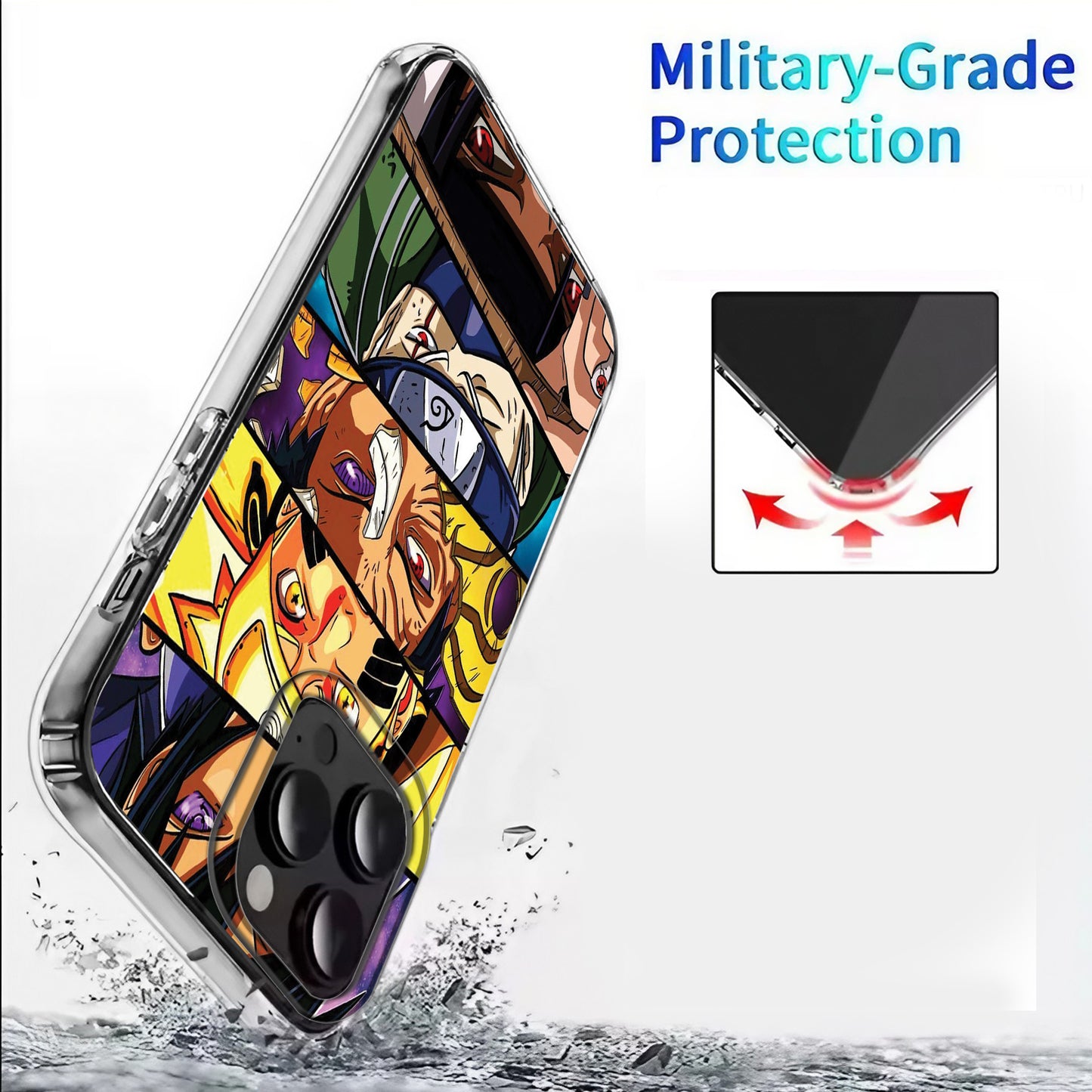 🔥 Naruto Character Phone Case