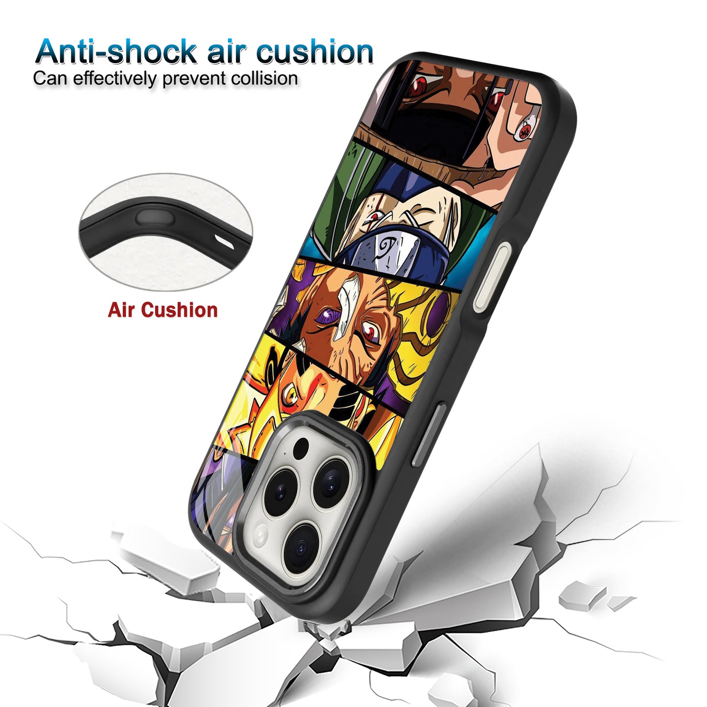 🔥 Naruto Character Phone Case