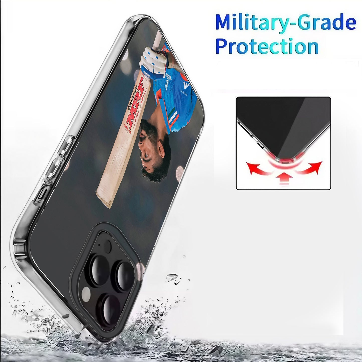 🎯 Kohli's Ton 💯 (Cricket) Phone Case