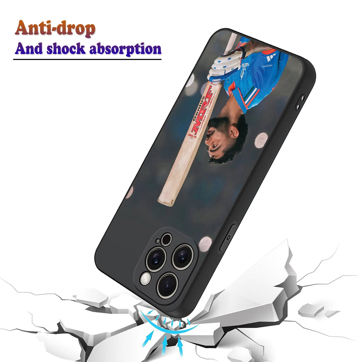 🎯 Kohli's Ton 💯 (Cricket) Phone Case
