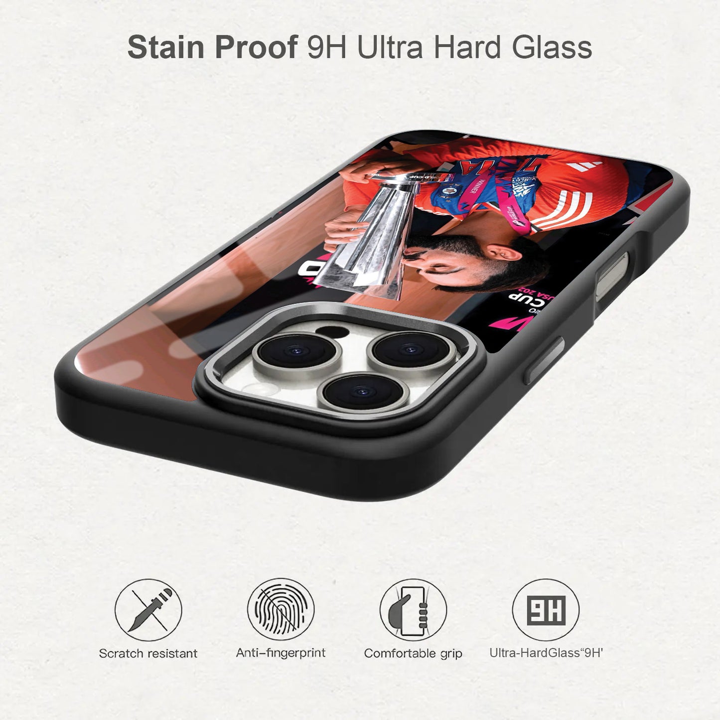 🏆 King Kohli Glory Phone Case