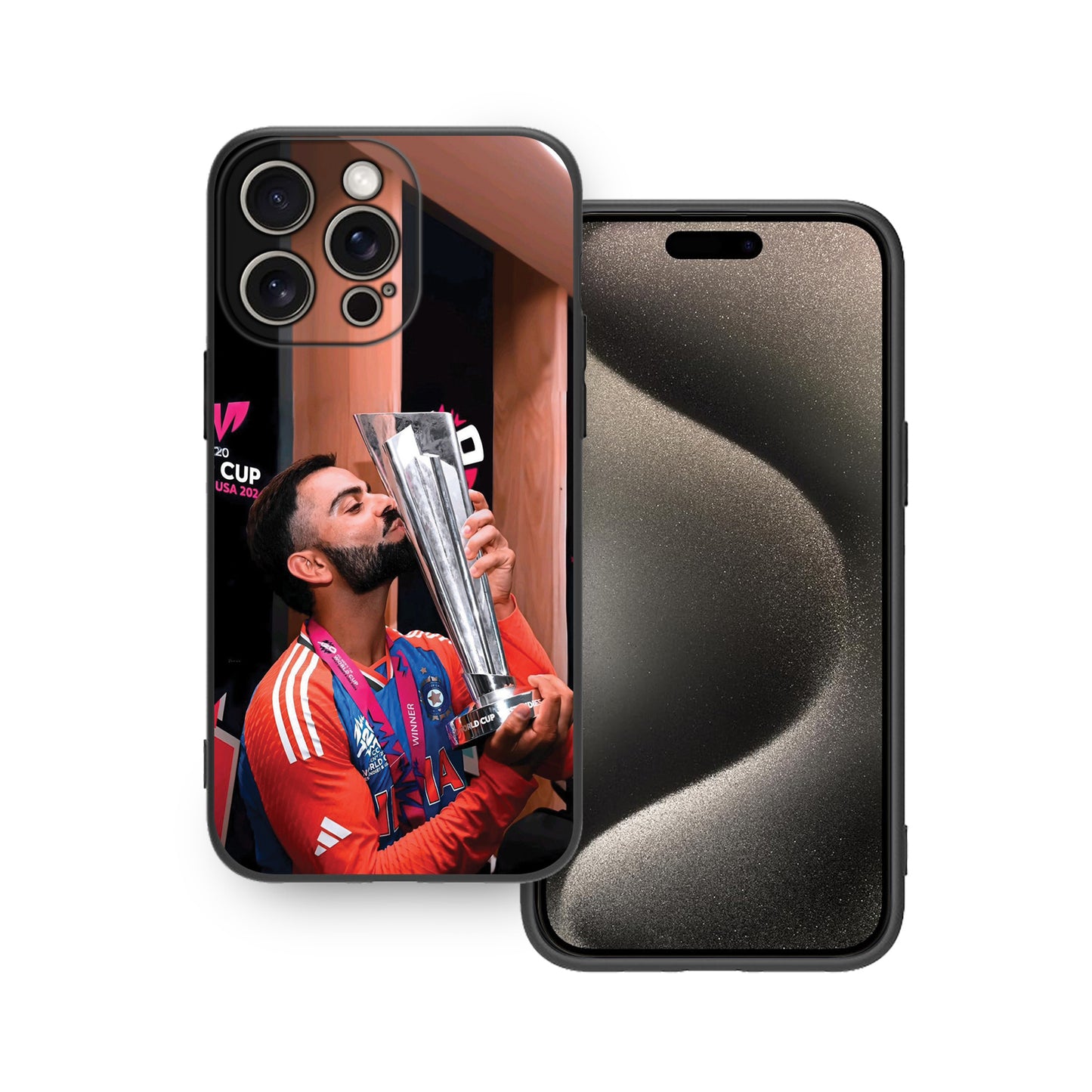 🏆 King Kohli Glory Phone Case