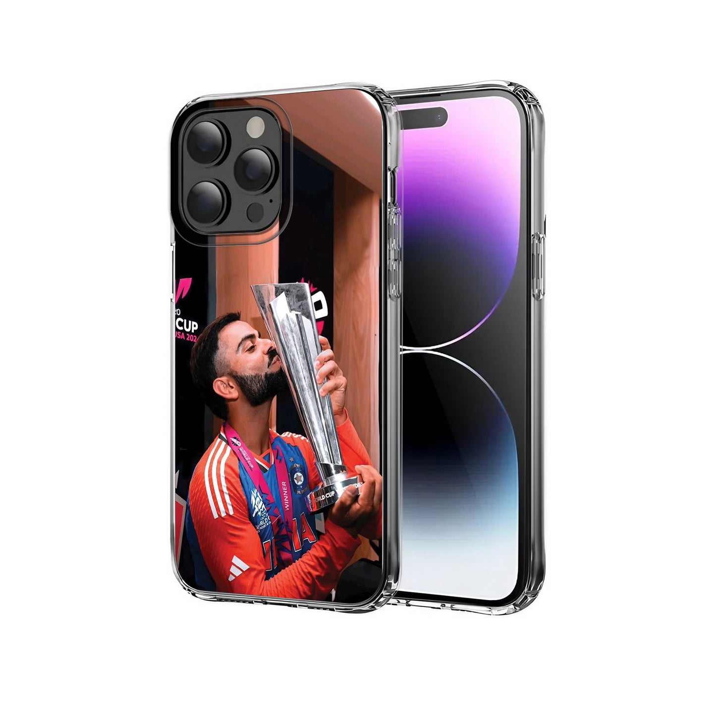 🏆 King Kohli Glory Phone Case