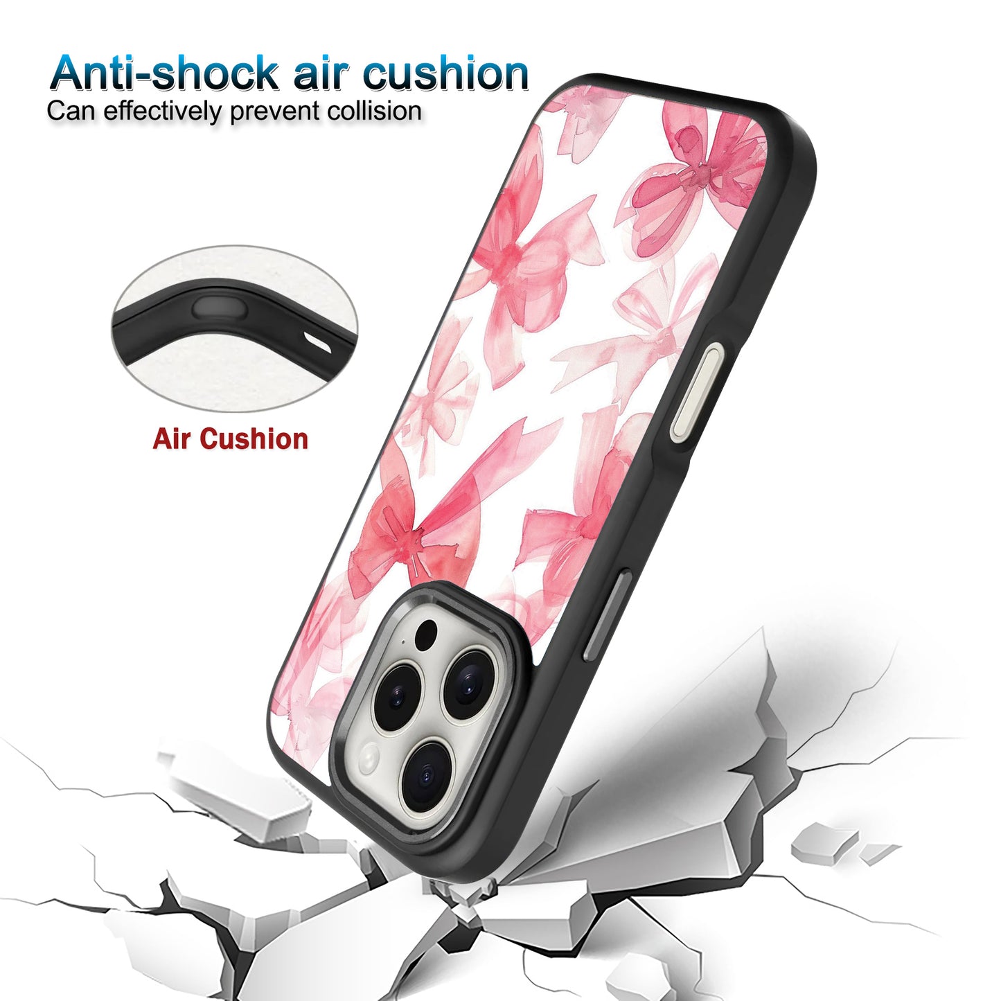 💕 Flirty in Pink Pinteresty Phone Case