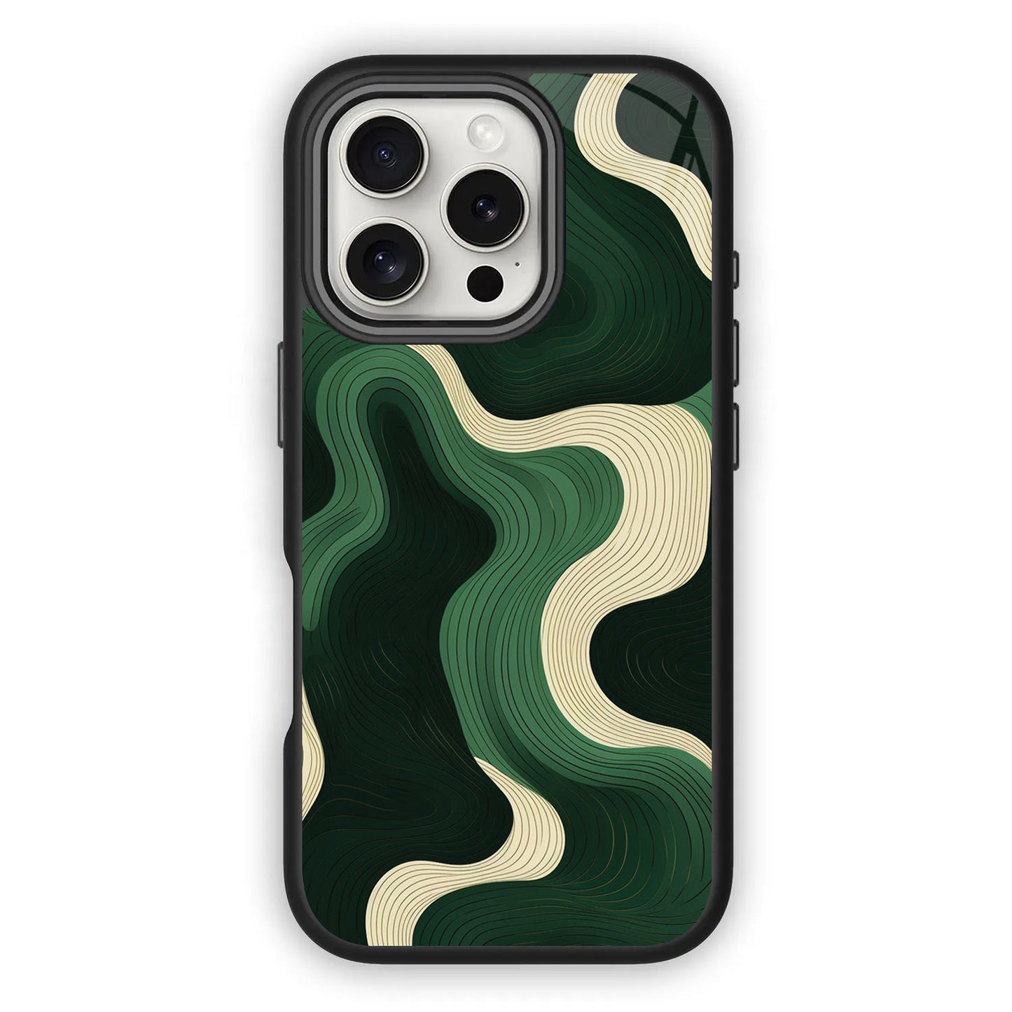 🎖 Camouflage Waves Aesthetic Phone Case