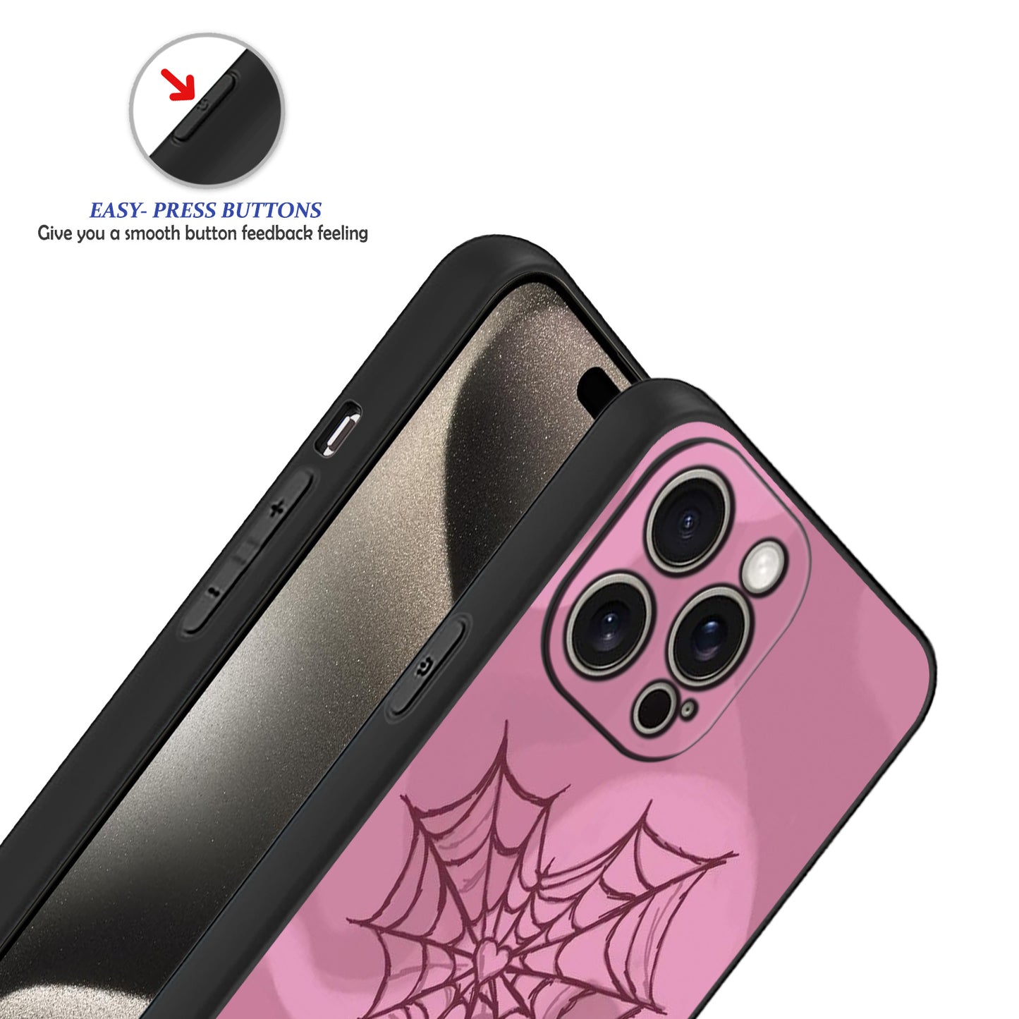 🕸️ Pretty in Web Aesthetic Phone Case