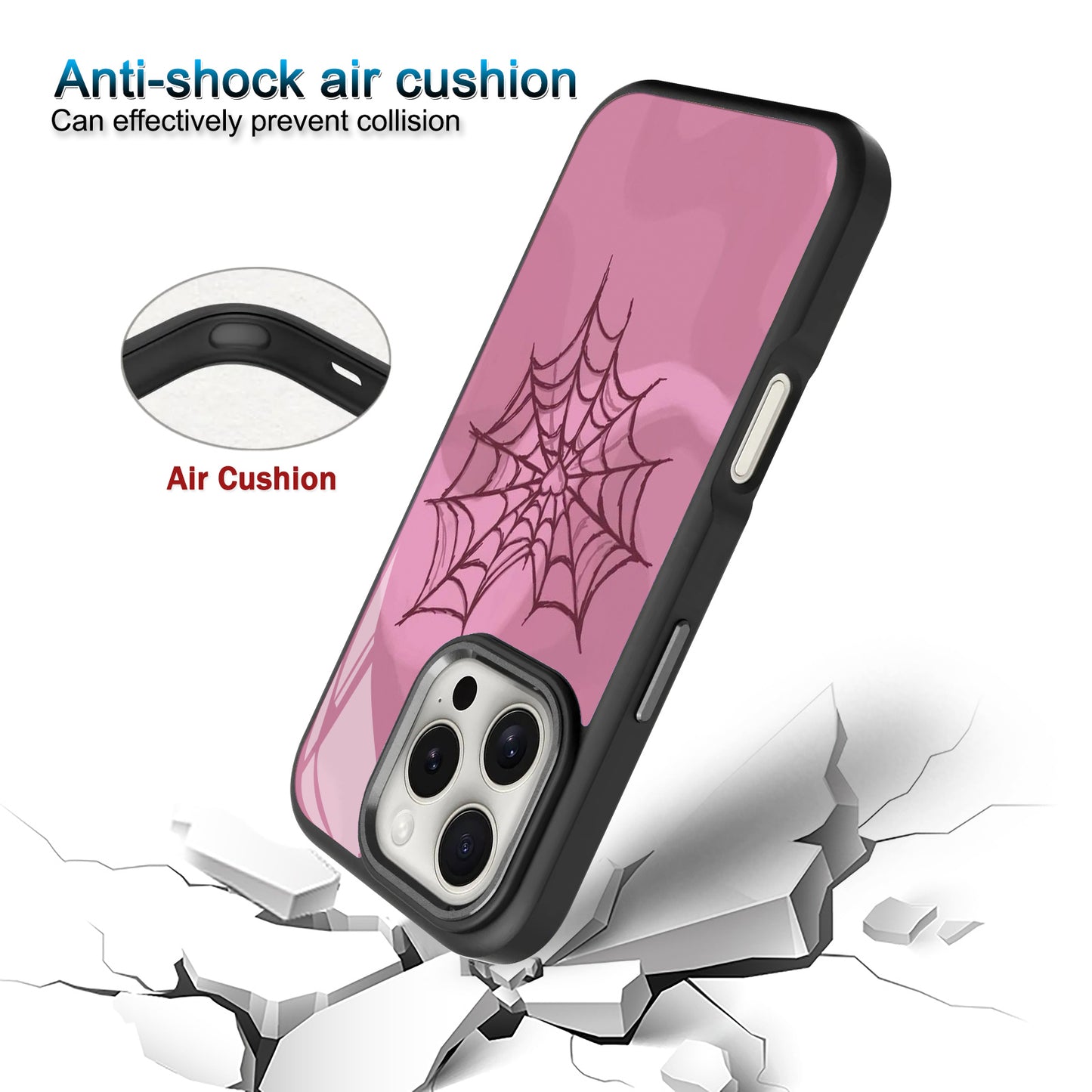 🕸️ Pretty in Web Aesthetic Phone Case