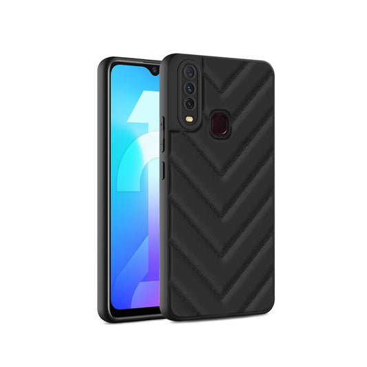 Wave Cushioned Back Cover for Vivo Y12