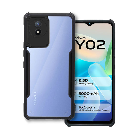 360 Degree Protection Back Cover For Vivo Y02