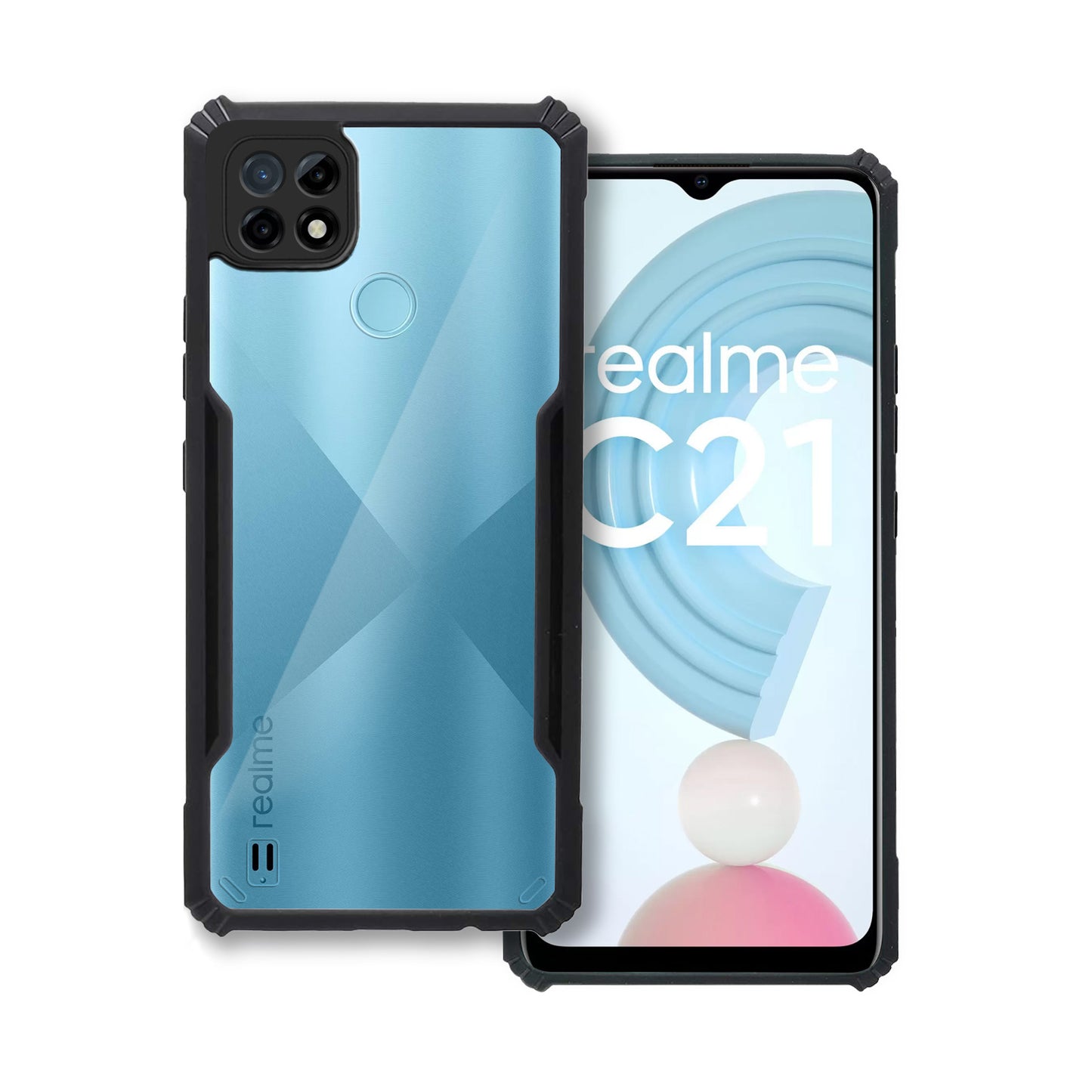 360 Degree Protection Back Cover For Realme C21