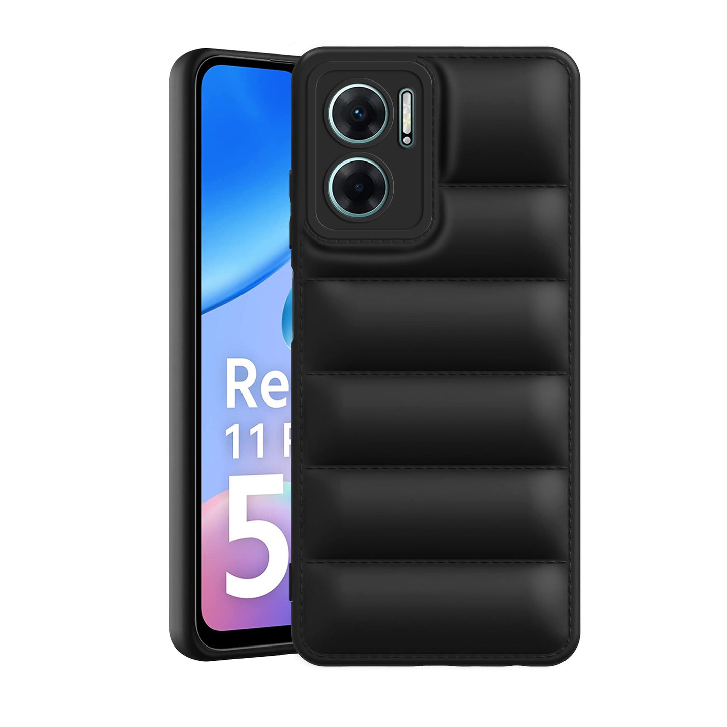 Puffer Back Cover for Redmi 11 Prime