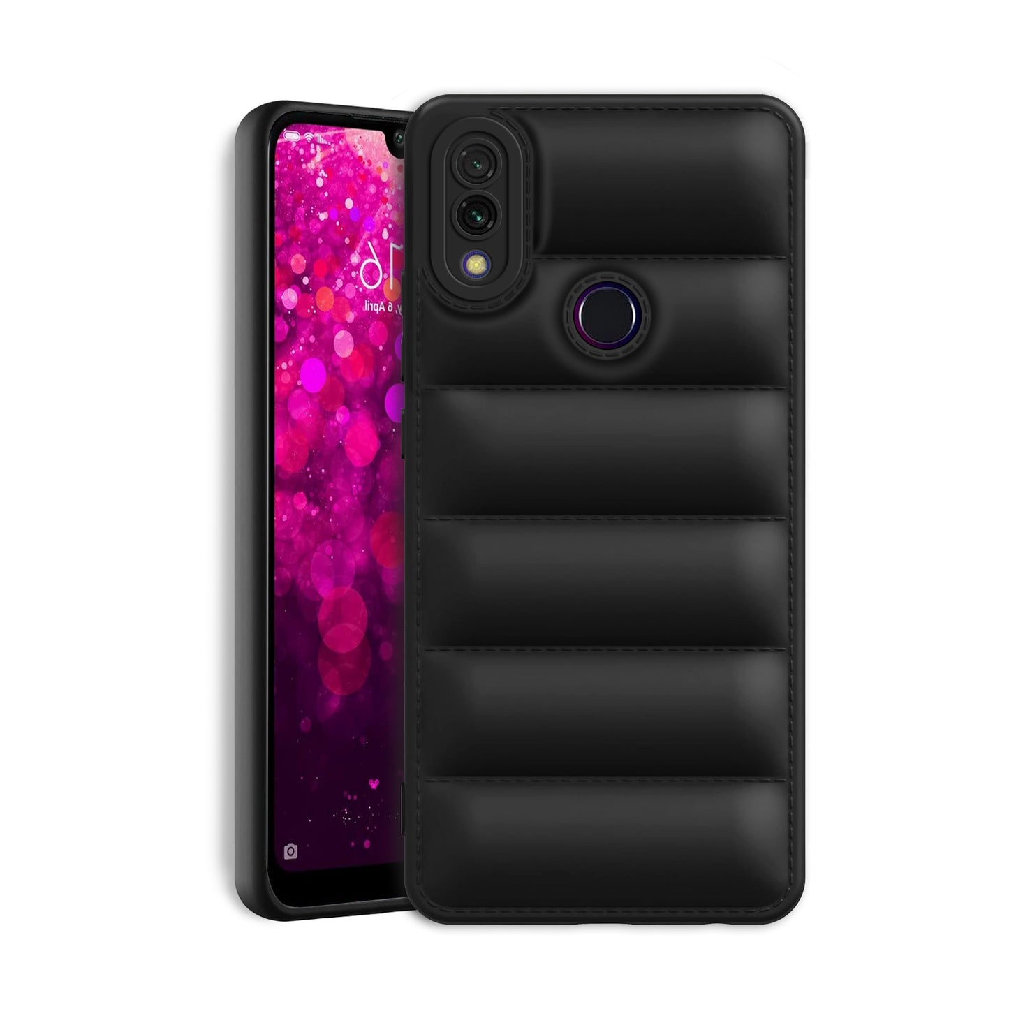 Puffer Back Cover for Redmi 7