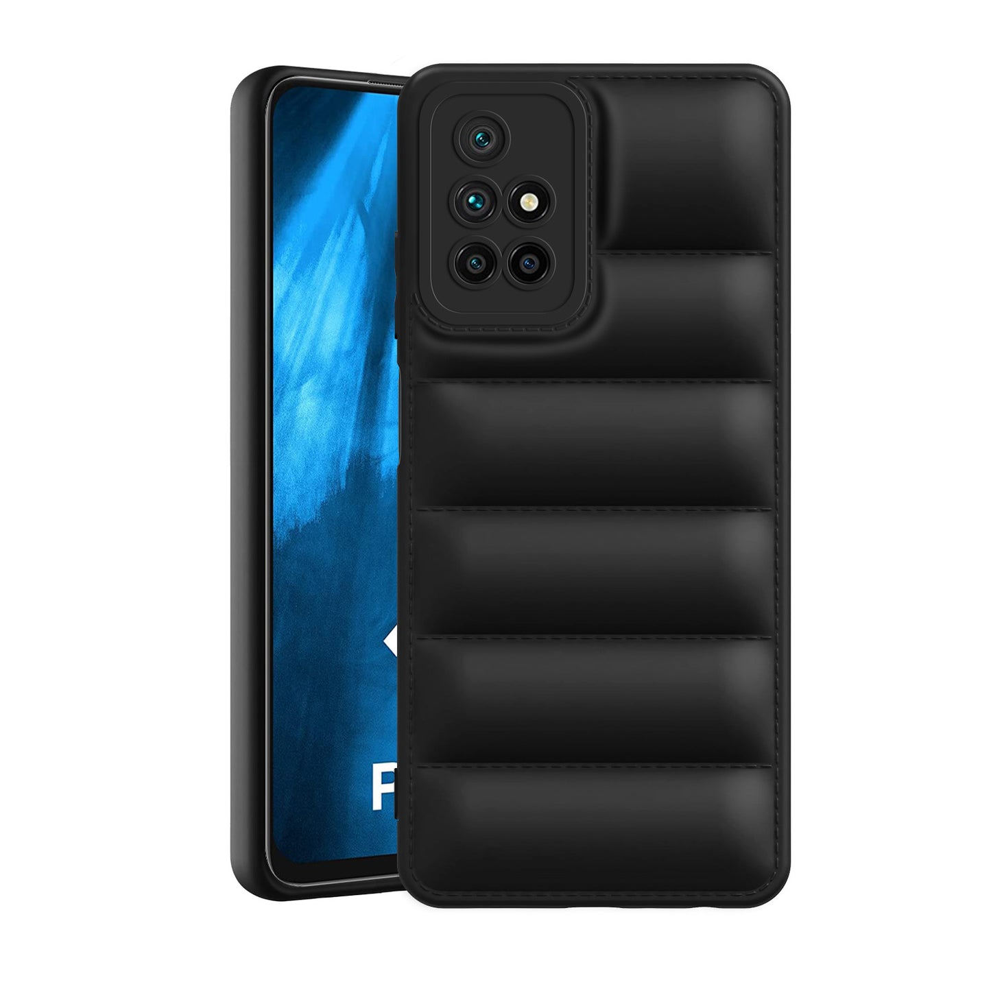 Puffer Back Cover for Redmi 10 Prime