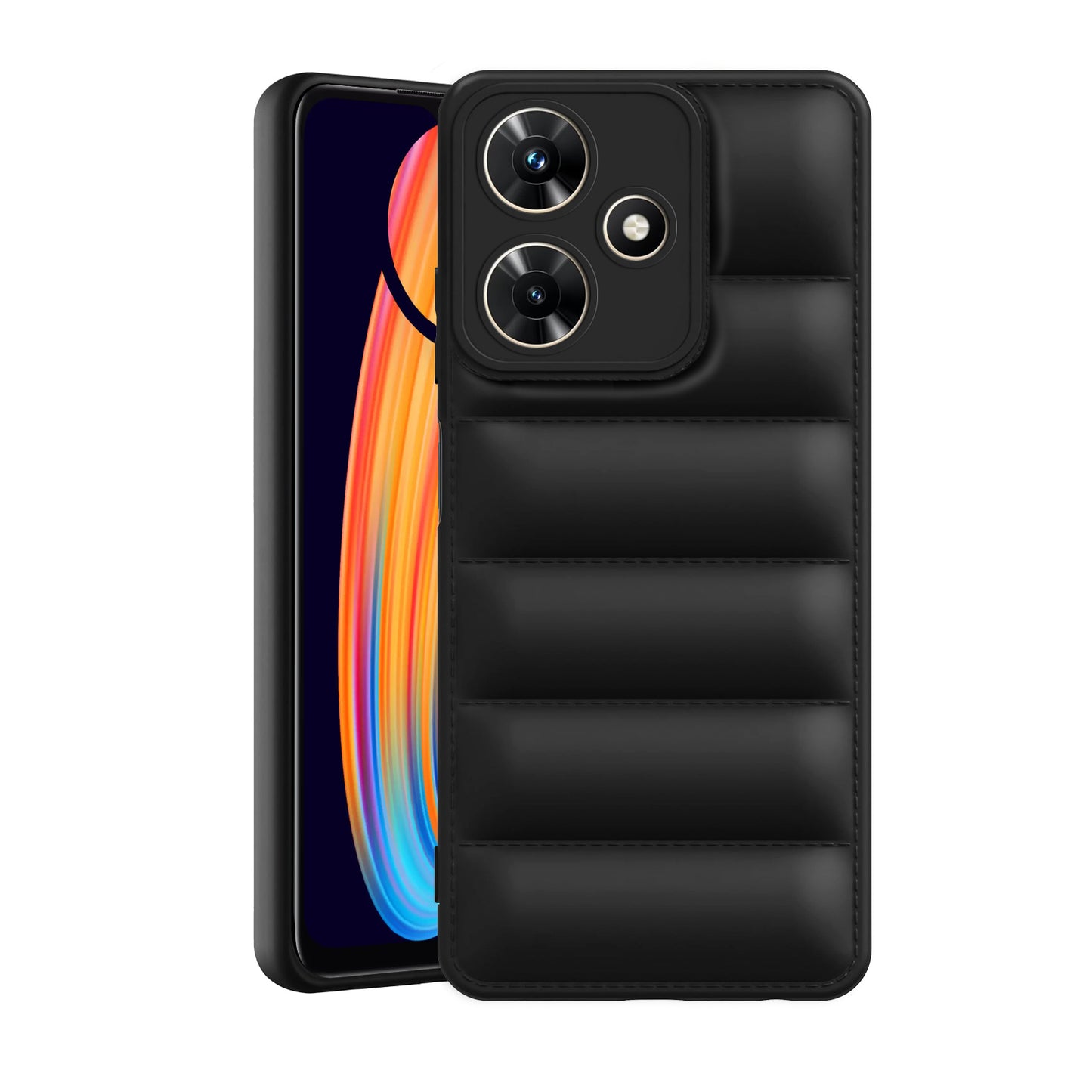 Puffer Back Cover for Infinix Hot 30i