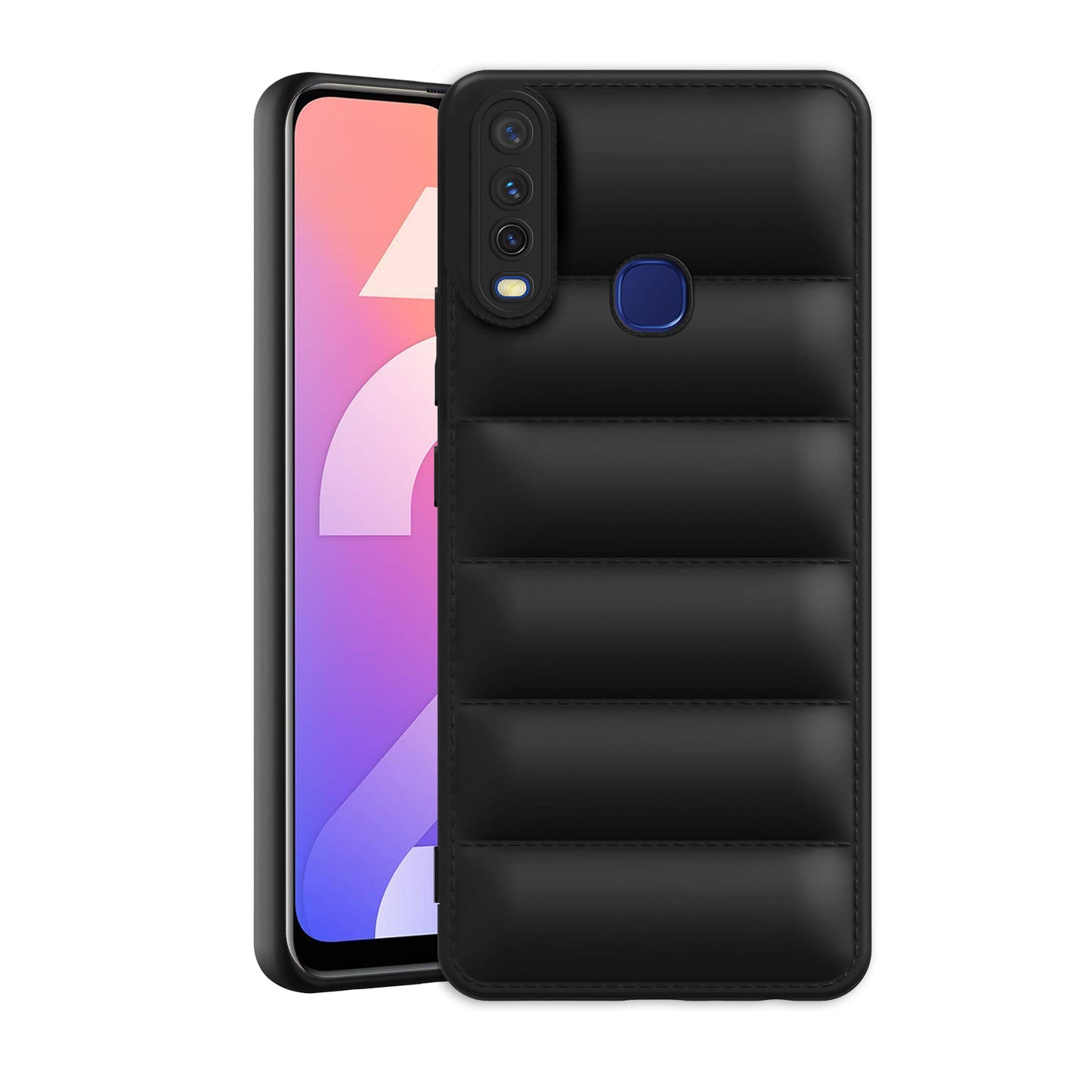 Puffer Back Cover for Vivo Y15