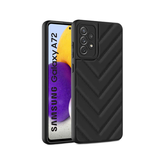 Wave Cushioned Back Cover for Samsung Galaxy A72