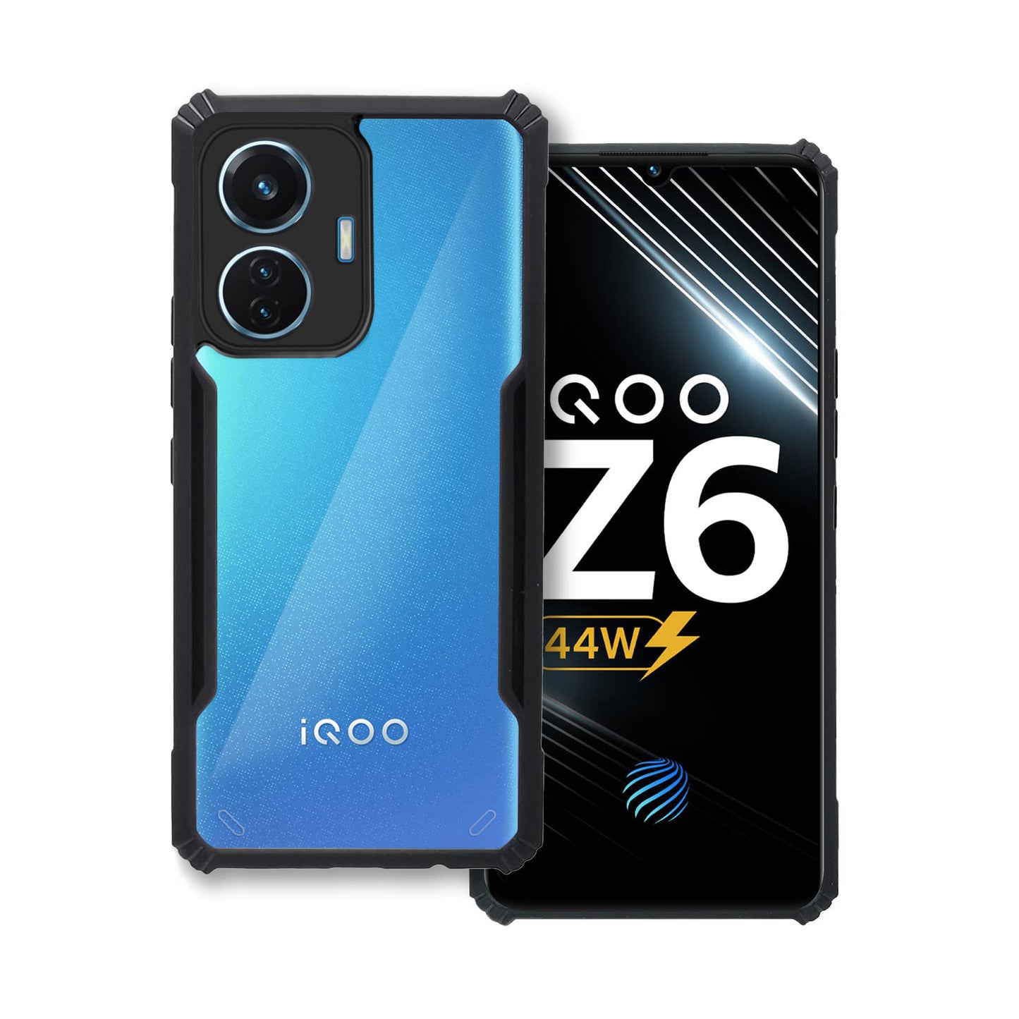 360 Degree Protection Back Cover For Vivo T1 44W