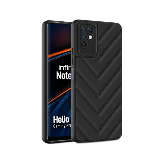 Wave Cushioned Back Cover for Infinix Note 10