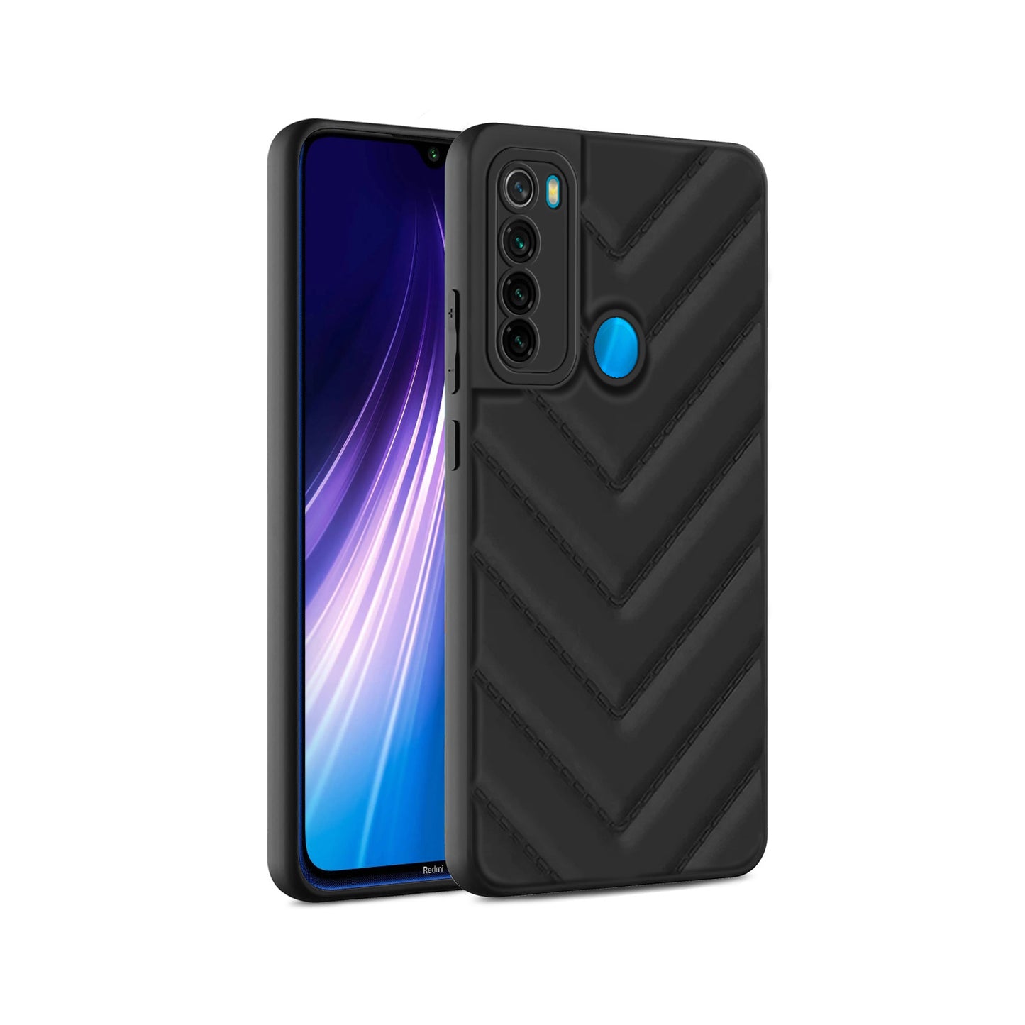 Wave Cushioned Back Cover for Redmi Note 8