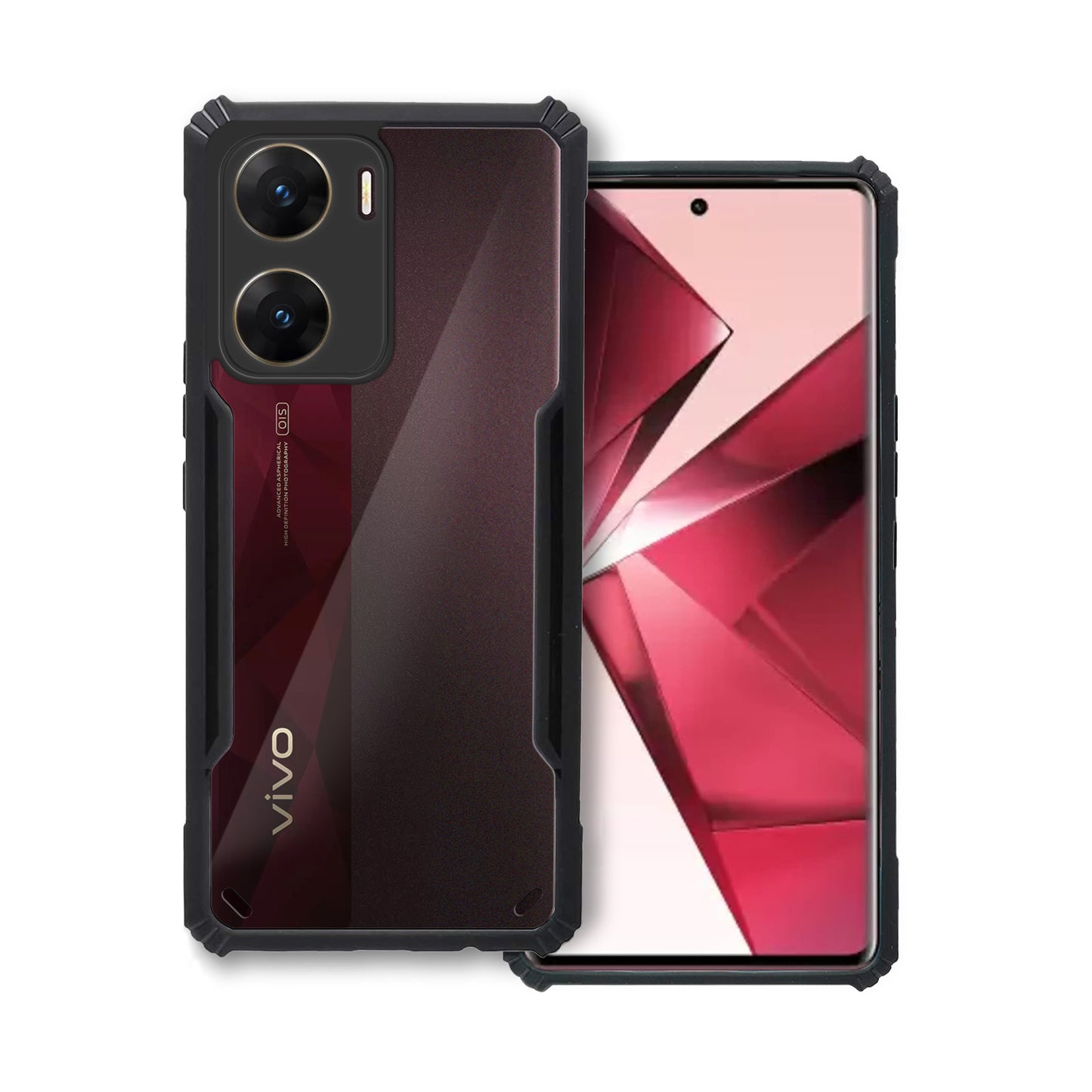 360 Degree Protection Back Cover For Vivo V29e