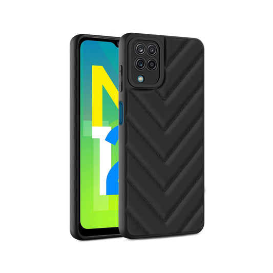 Wave Cushioned Back Cover for Samsung Galaxy M12