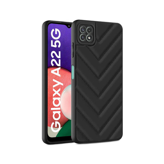 Wave Cushioned Back Cover for Samsung Galaxy A22 5G