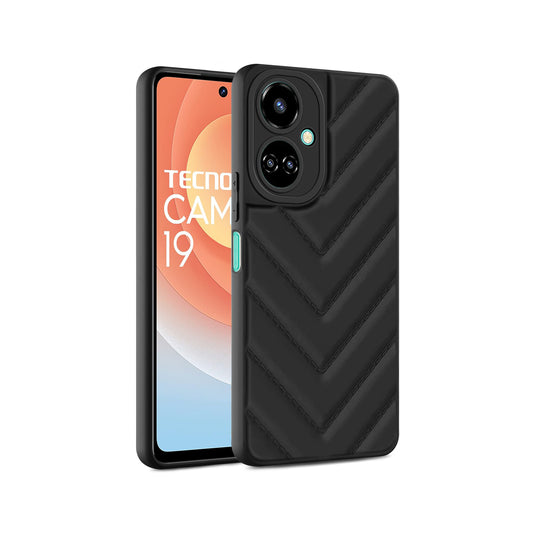 Wave Cushioned Back Cover for Tecno Camon 19