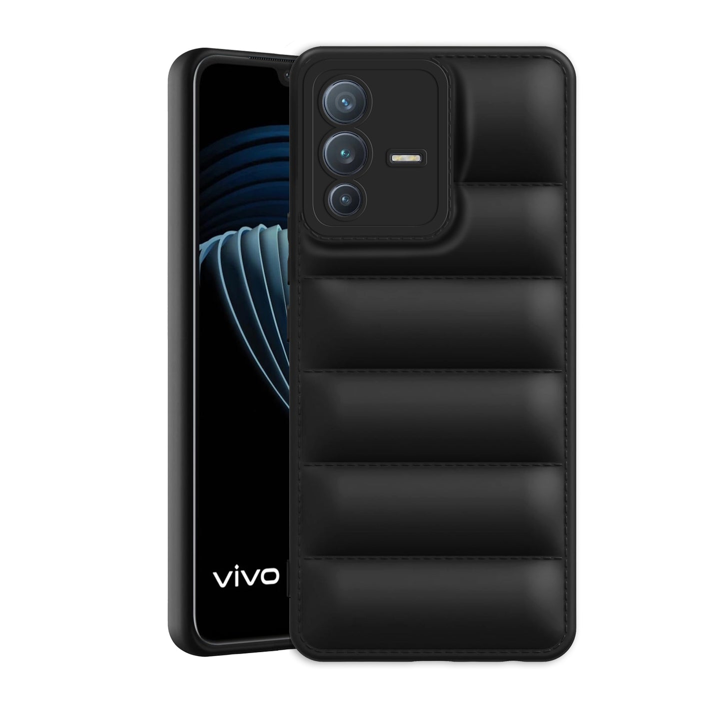 Puffer Back Cover for Vivo V23