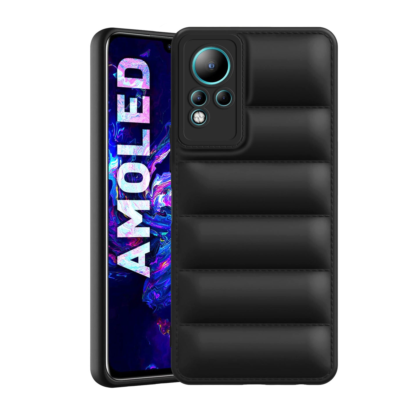 Puffer Back Cover for Infinix Note 11