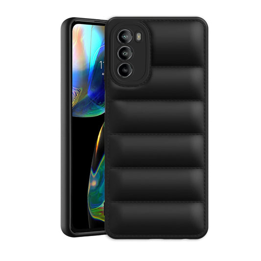 Puffer Back Cover for Motorola Moto G82