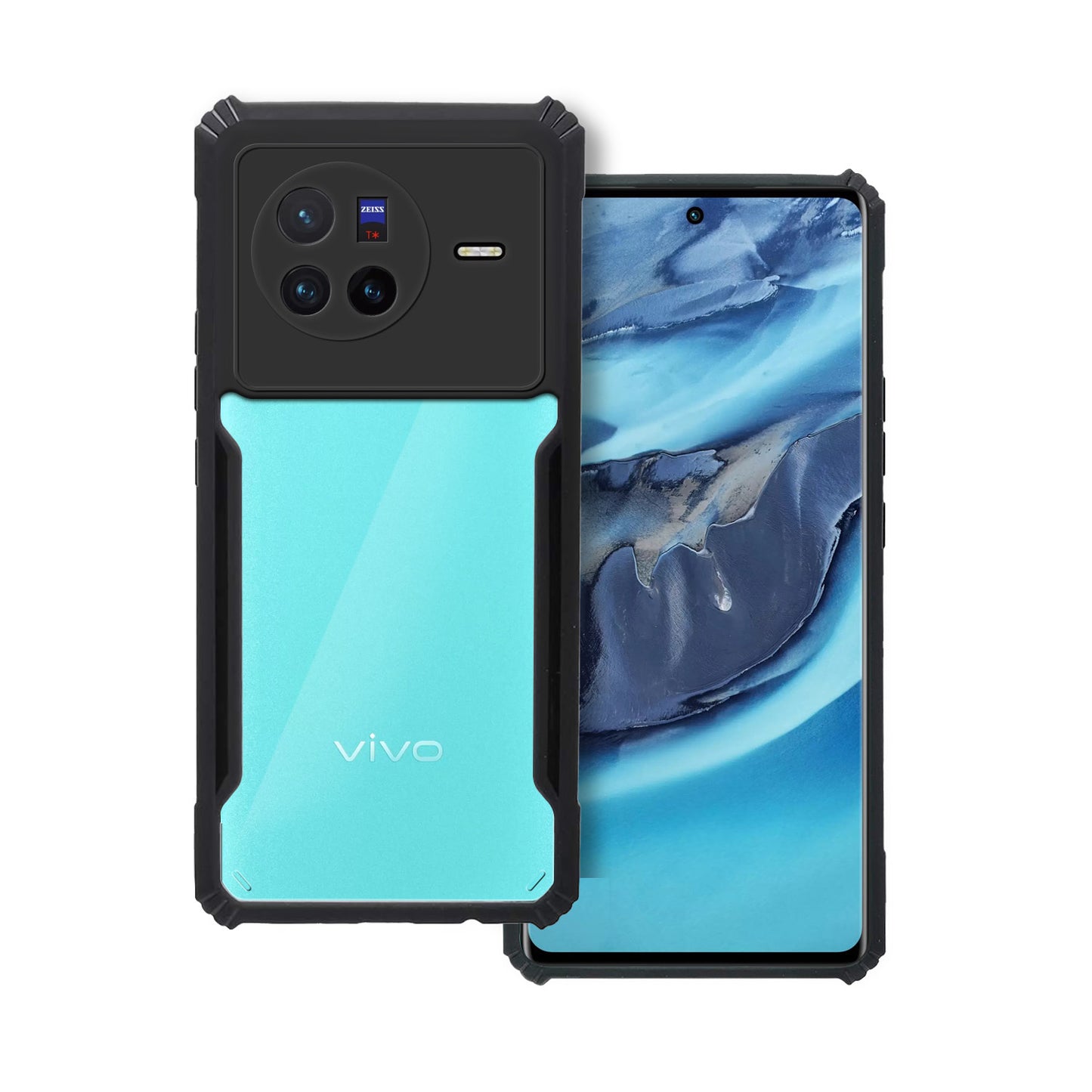 360 Degree Protection Back Cover For Vivo X80