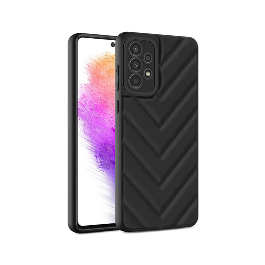 Wave Cushioned Back Cover for Samsung Galaxy A73