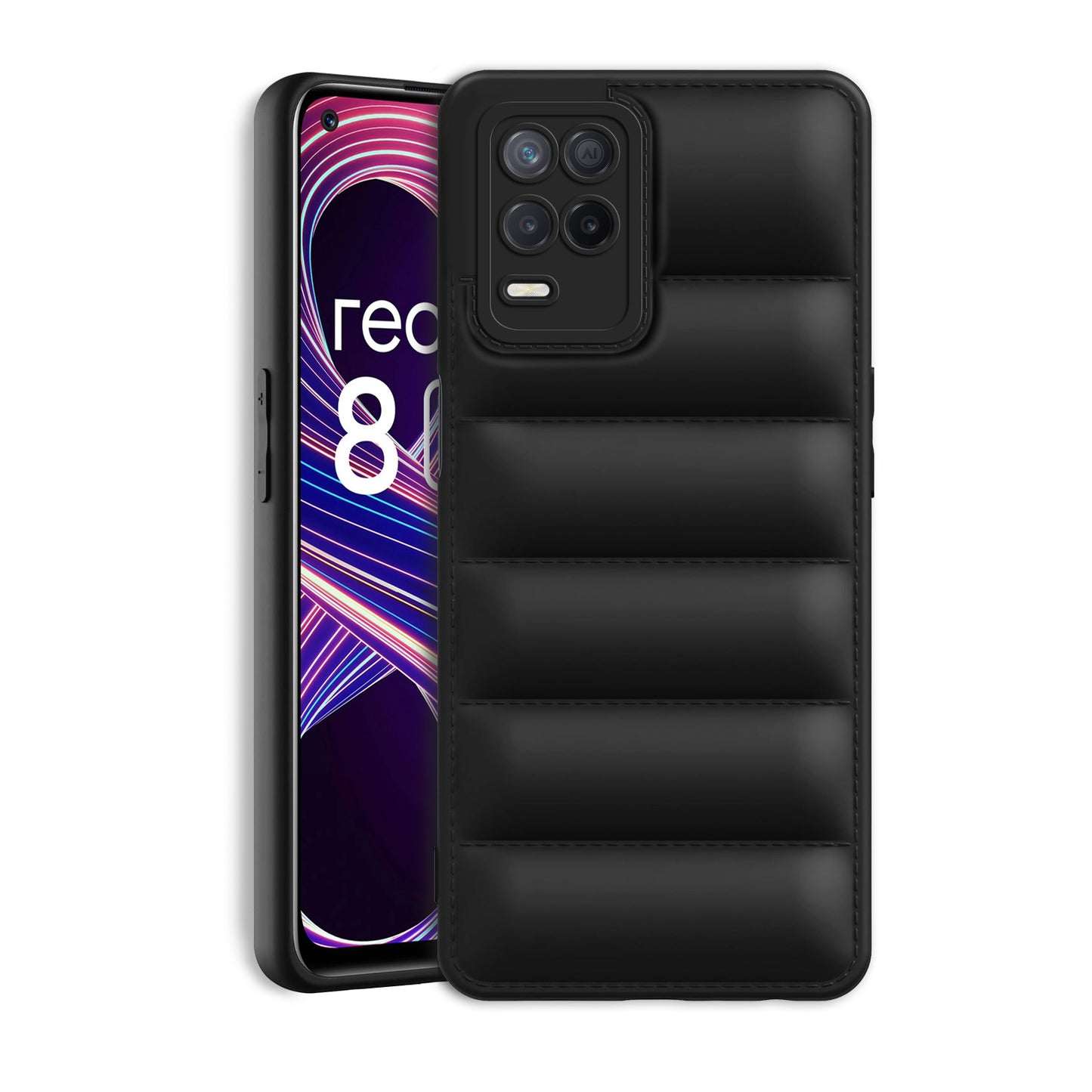 Puffer Back Cover for Realme 8 5G