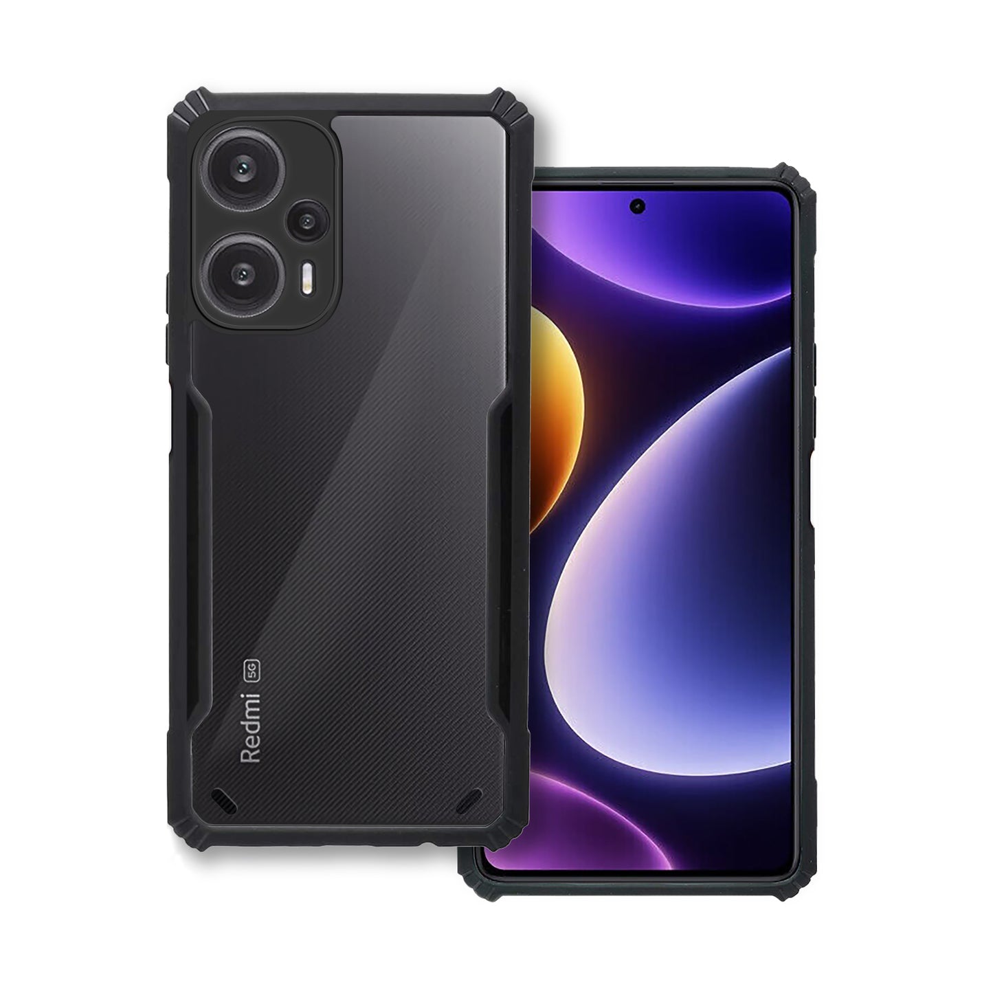 360 Degree Protection Back Cover For Redmi Note 12 Turbo 5G