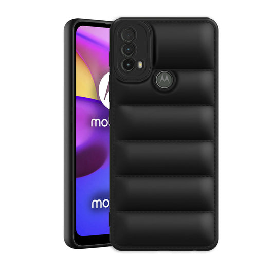 Puffer Back Cover for Motorola Moto E40