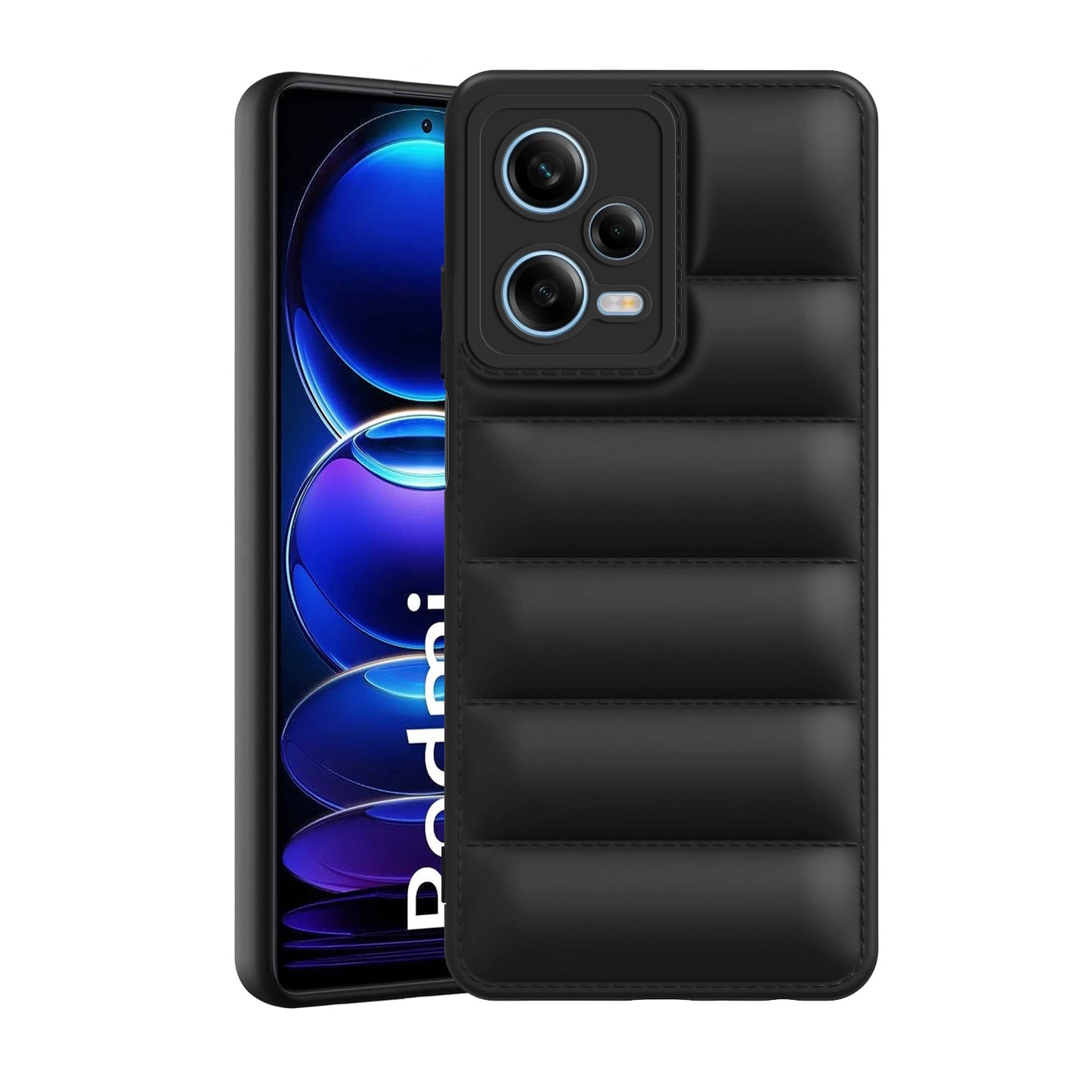 Puffer Back Cover for Redmi Note 12 Pro 5G