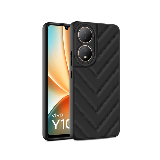 Wave Cushioned Back Cover for Vivo T100