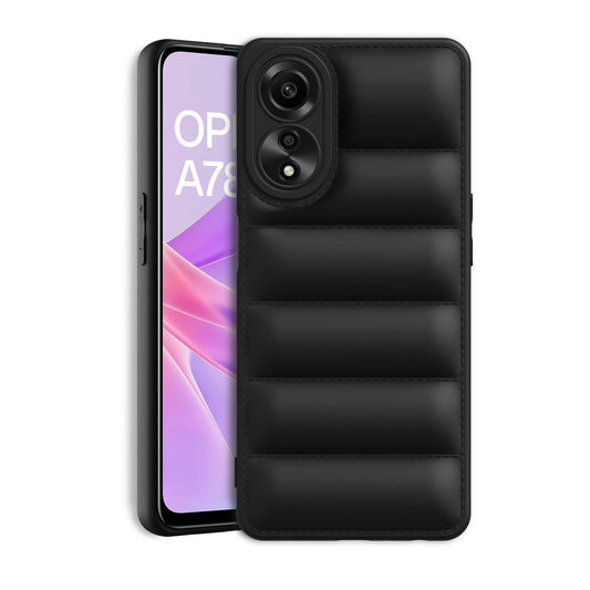 Puffer Back Cover for Oppo A78 5G