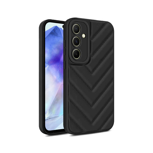 Wave Cushioned Back Cover for Samsung Galaxy A55 5G