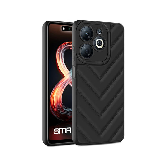 Wave Cushioned Back Cover for Infinix Smart 8 HD