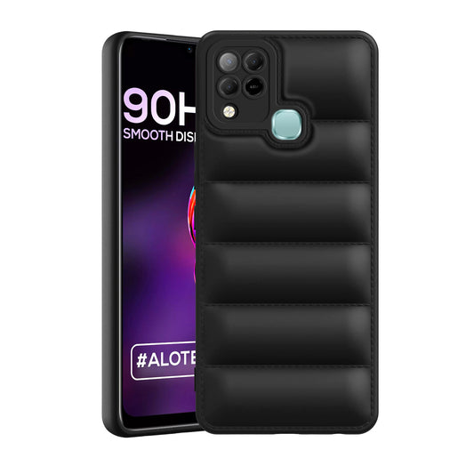 Puffer Back Cover for Infinix Hot 10s