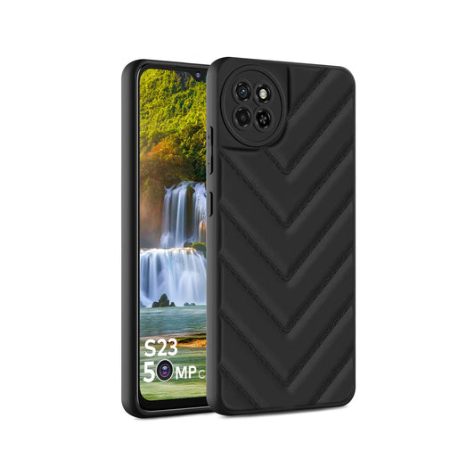 Wave Cushioned Back Cover for iTel S23