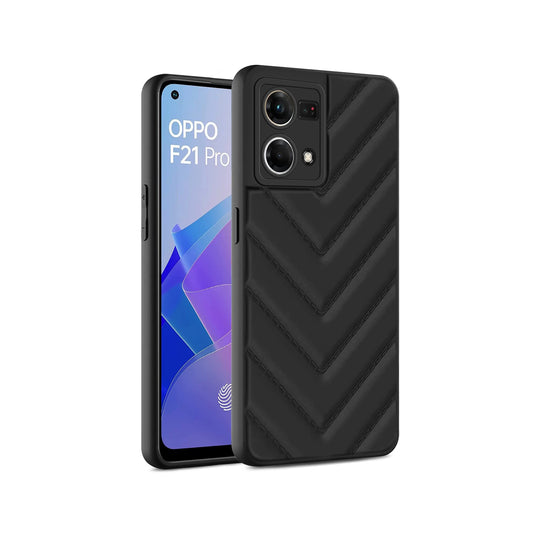 Wave Cushioned Back Cover for Oppo F21 Pro 4G