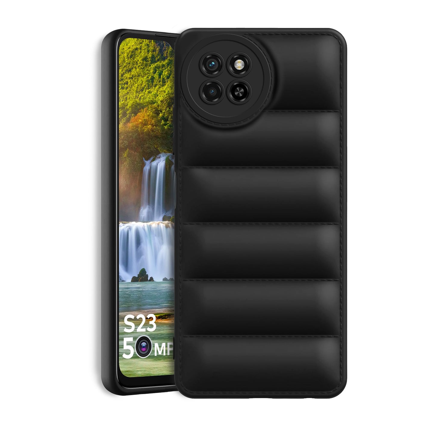 Puffer Back Cover for iTel S23
