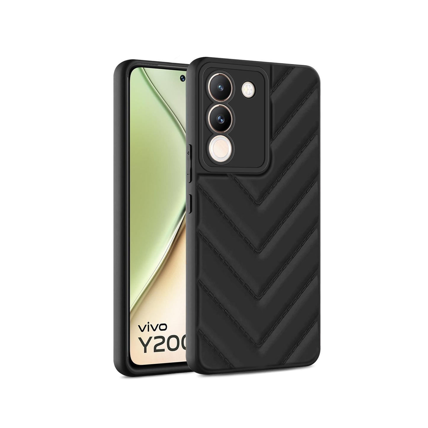 Wave Cushioned Back Cover for Vivo Y200