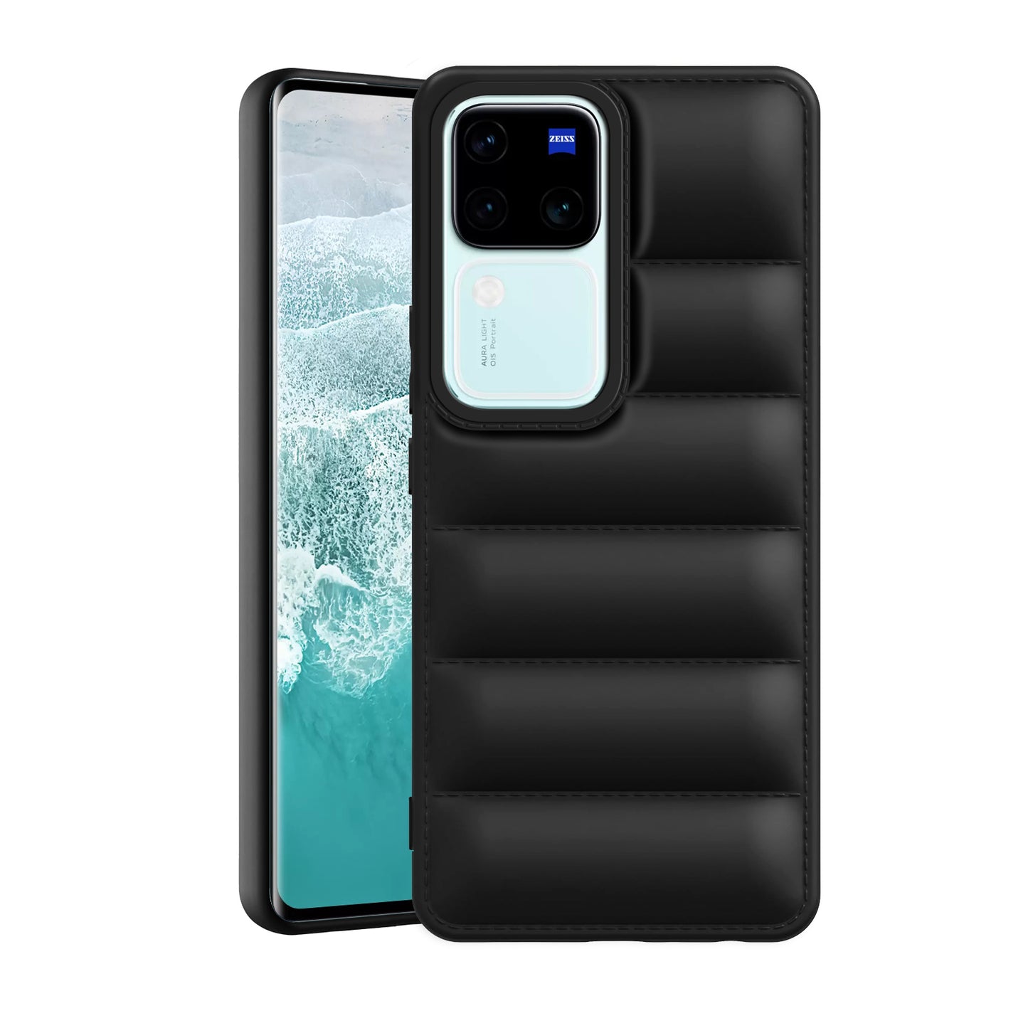 Puffer Back Cover for Vivo V30 Pro