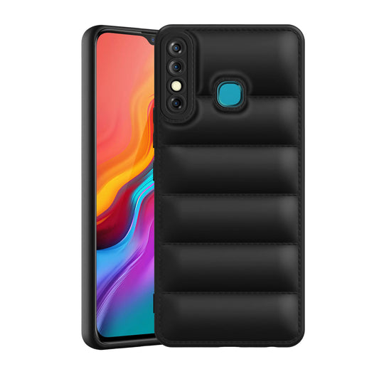 Puffer Back Cover for Infinix Hot 8