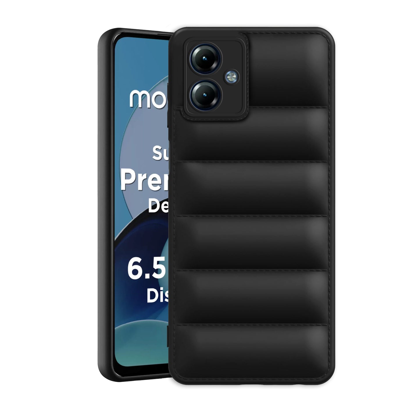 Puffer Back Cover for Motorola Moto G14