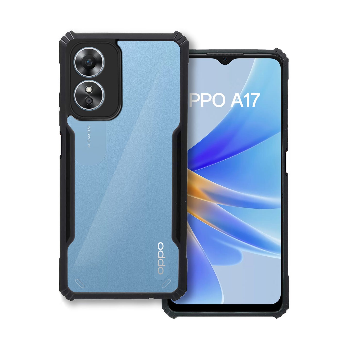 360 Degree Protection Back Cover For Oppo A17